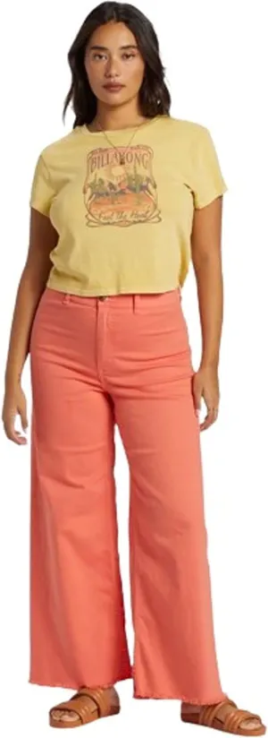 Billabong Women's Free Fall Wide Leg Beach Pant