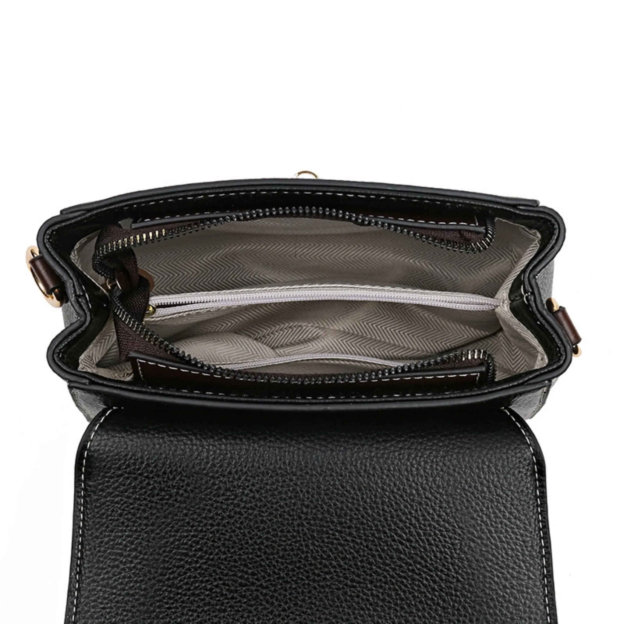 Black Flaire Sling Bag