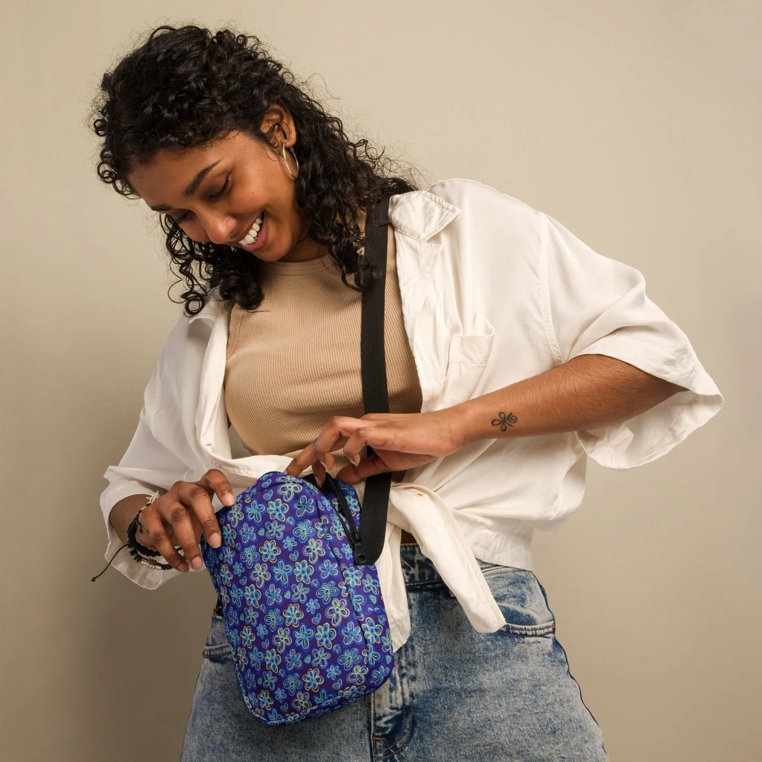Bloomscape Mini Crossbody Bag