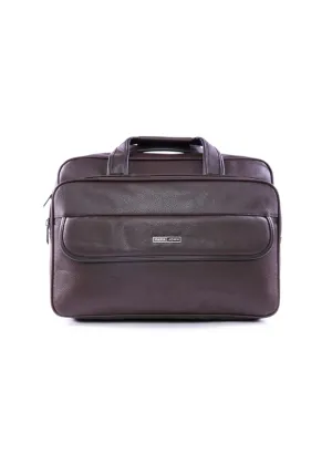 Bold Series 1 PU Leather Business Professional Laptop Bag