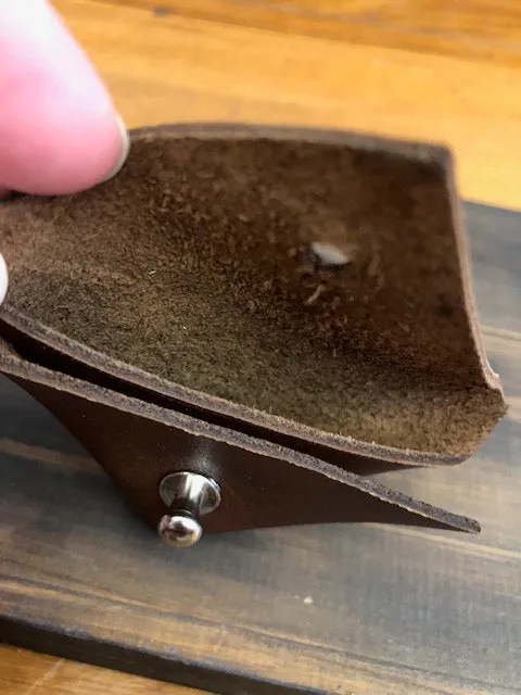 Bomod - Leather Mini Notion Pouch - Mushroom