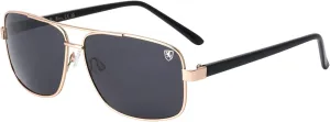 Breakout - Polarized Lightweight Rectangular Aviators Sunglasses