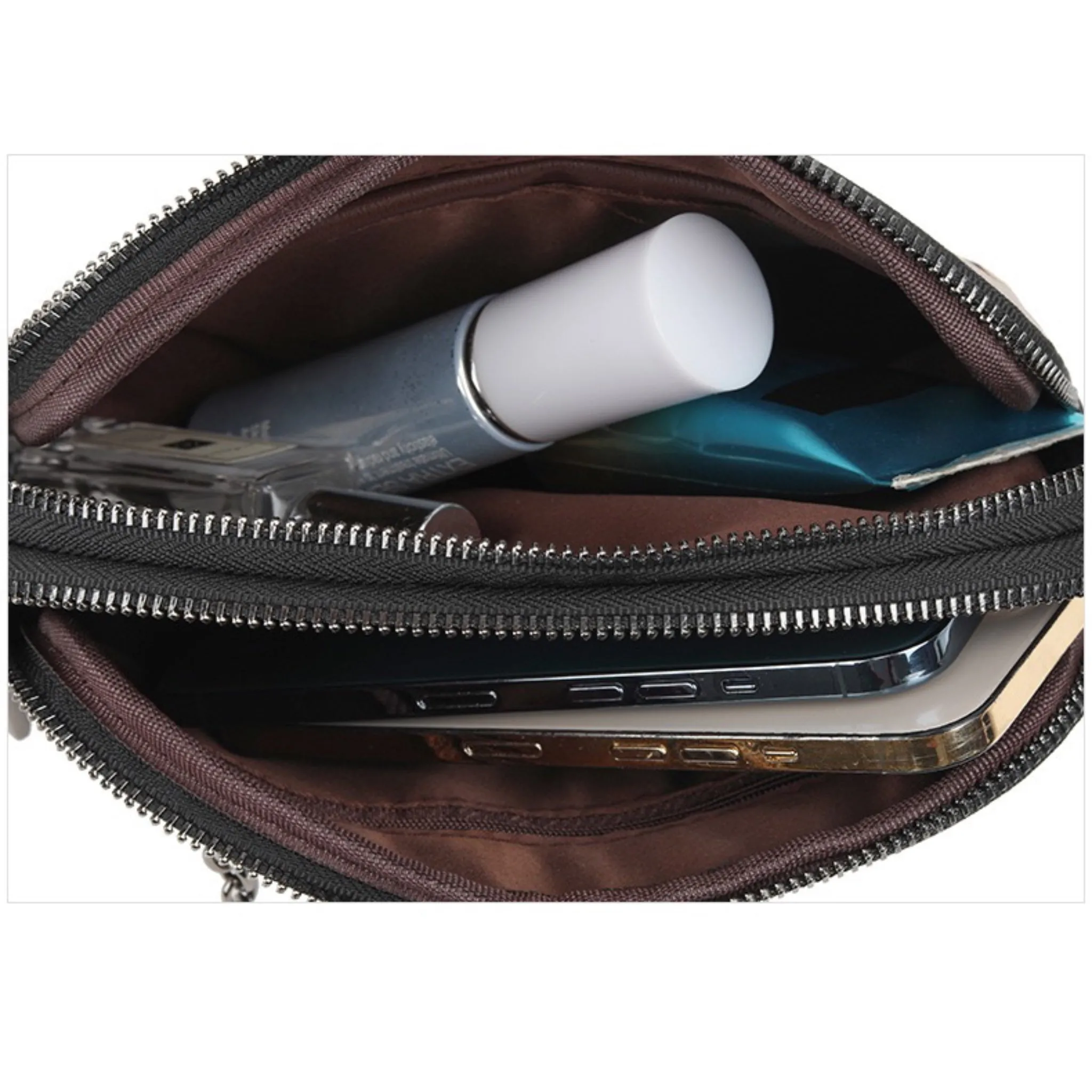 Brown Viro Sling Bag