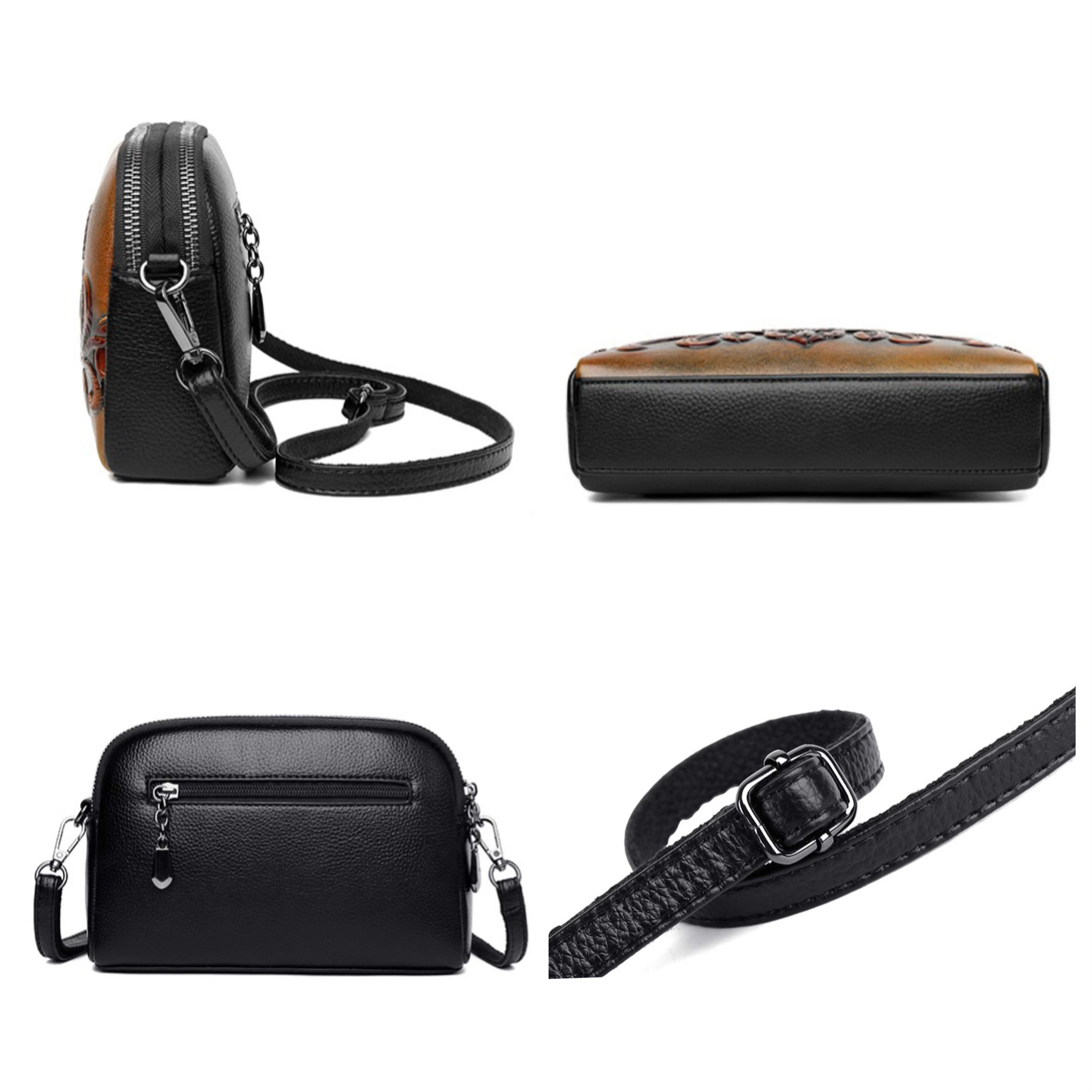 Brown Viro Sling Bag