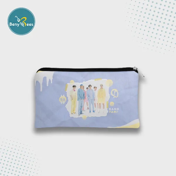 BTS Pencil / Pen Pouch (Digitally printed on Cloth)