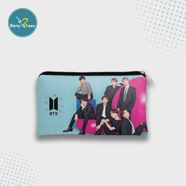 BTS Pencil / Pen Pouch (Digitally printed on Cloth)