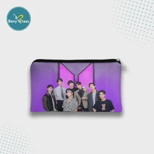 BTS Pencil / Pen Pouch (Digitally printed on Cloth)