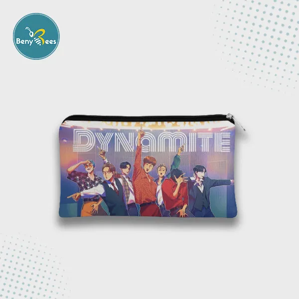 BTS Pencil / Pen Pouch (Digitally printed on Cloth)
