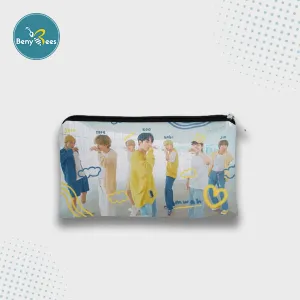 BTS Pencil / Pen Pouch (Digitally printed on Cloth)