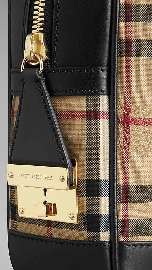 Burberry  - Horseferry Check Crossbody Briefcase