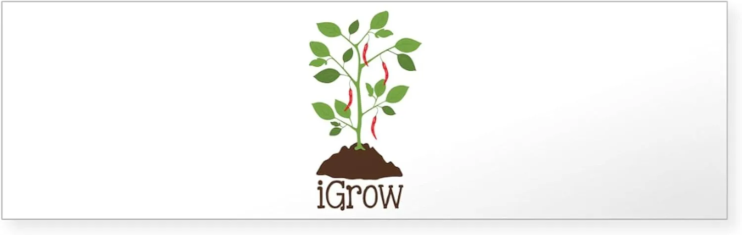 CafePress Igrow Bumper Sticker Sticker (Bumper 50 pk)