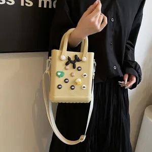Candy Color Female Cute Fashion Portable Beach Crossbody Bags