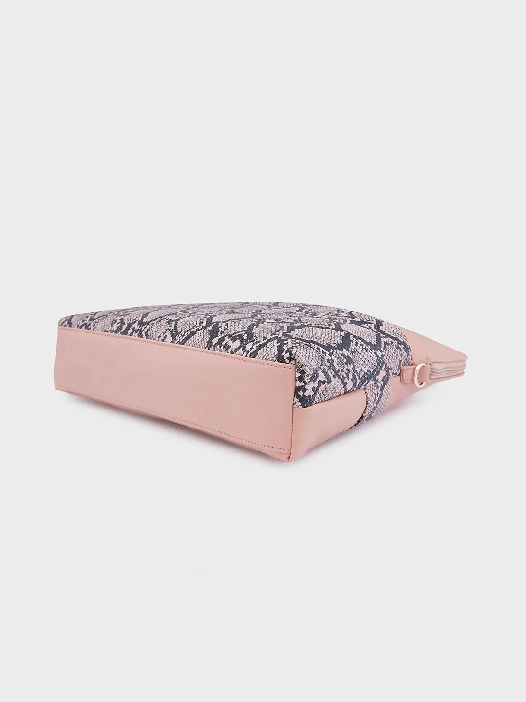 Caprese Gypsy Large Light Pink Laptop Bag
