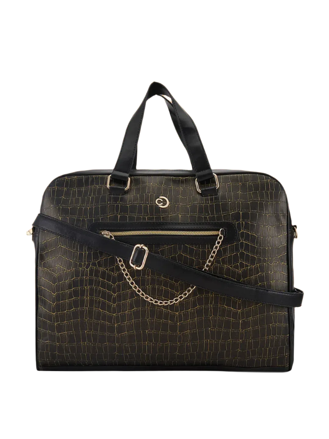 Caprese Mist Laptop Bag Large Black