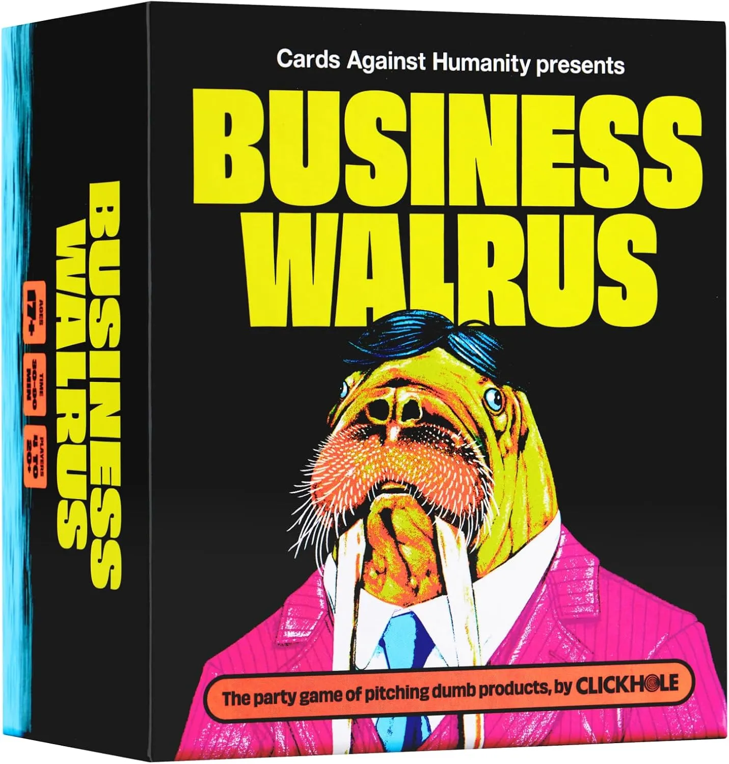 Cards Against Humanity Presents Business Walrus: The Party Game of Pitching Dumb Products • Written by ClickHole