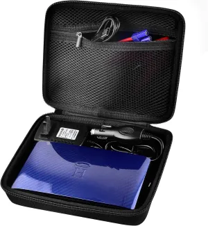Case for Halo Bolt 58830/57720 mWh Portable Phone Laptop Charger Car Jump Starter, Power Bank Storage Holder with Mesh Pocket for AC Outlet, Car Charger and Accessories (Not for Halo Bolt Air)