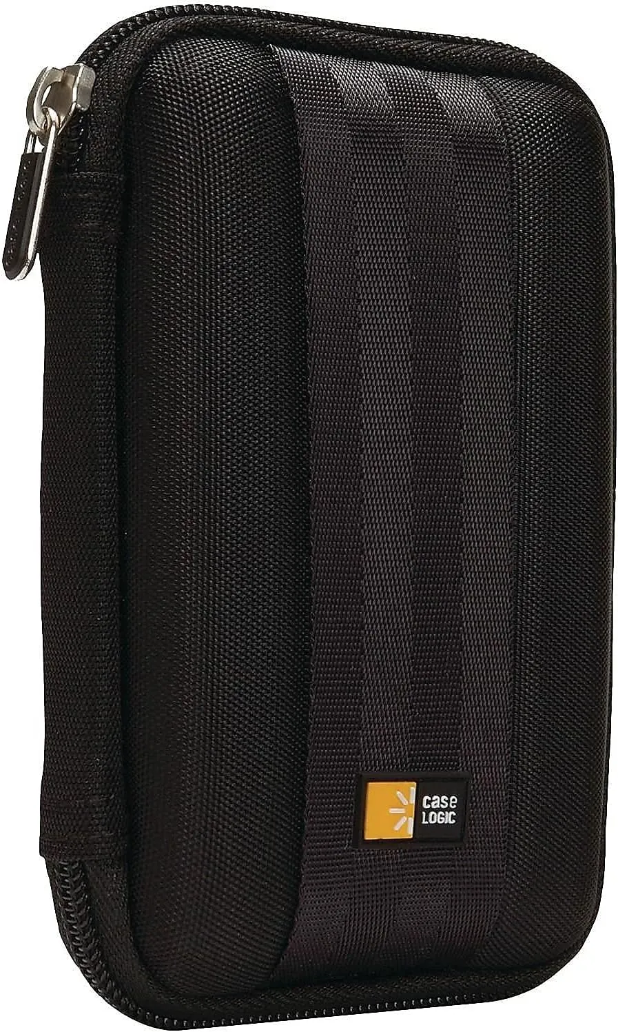 Case Logic QHDC-101 Portable EVA Hard Drive Case - Black 3.75 x 1.6 x 5.75 in