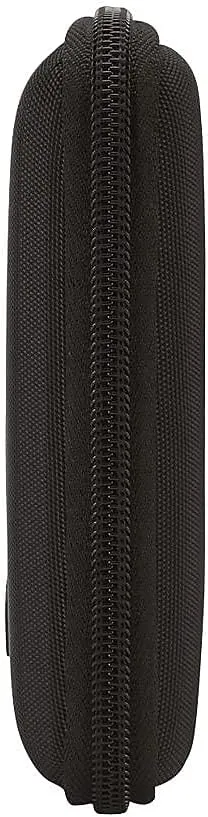 Case Logic QHDC-101 Portable EVA Hard Drive Case - Black 3.75 x 1.6 x 5.75 in