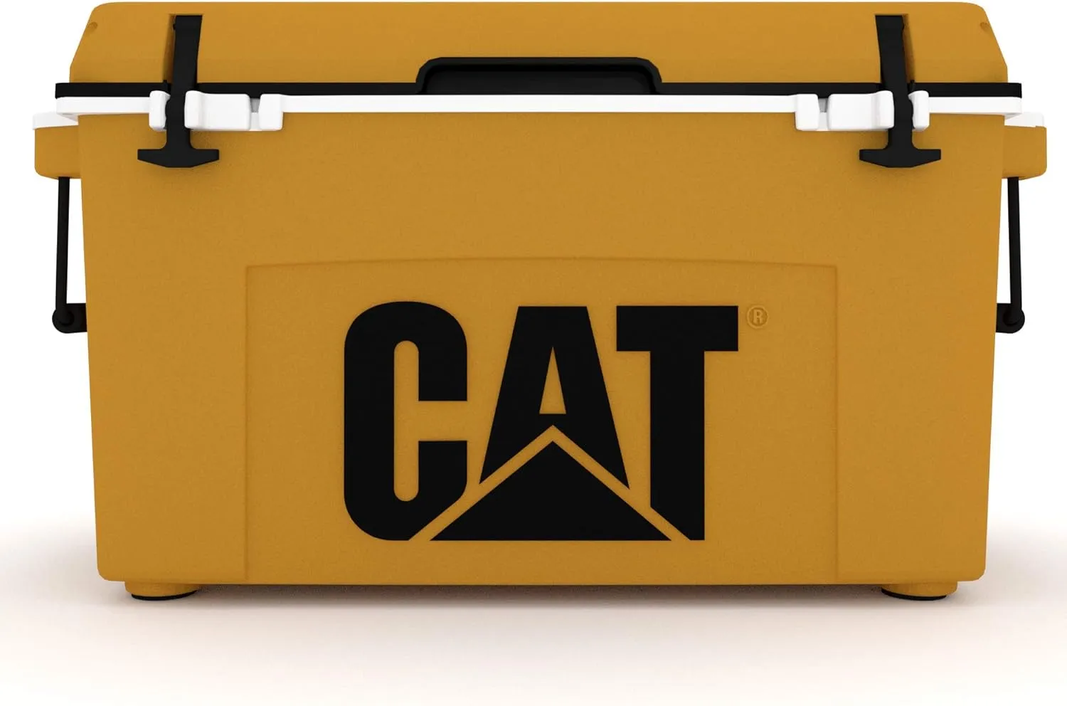Caterpillar Cat Hard Cooler, 55 Quart, Cat Yellow, 1 Count
