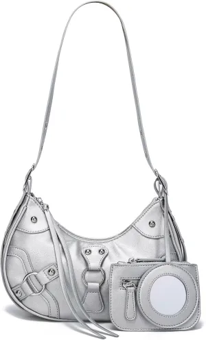 CATMICOO Shoulder Bag Y2K Purse: Cute 90s Punk Underarm Purse