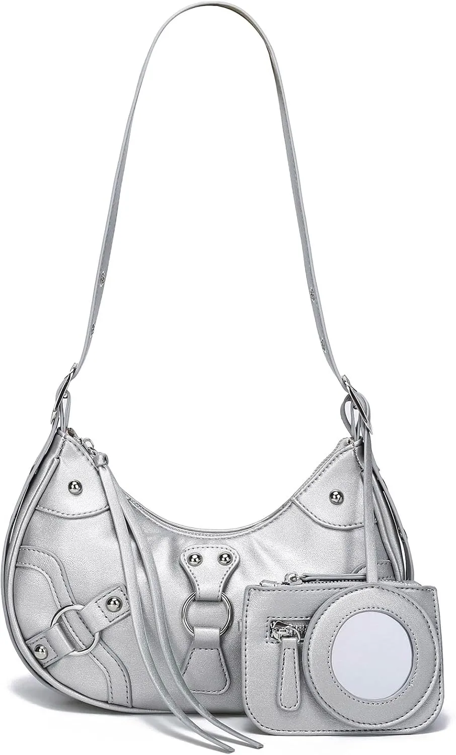 CATMICOO Shoulder Bag Y2K Purse: Cute 90s Punk Underarm Purse