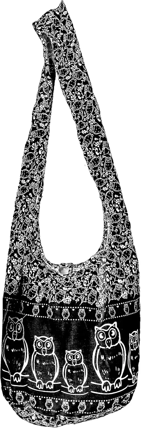 CCcollections Tie Dye Sling Shoulder Bag Cotton Crossed body bag shopping Many Printed