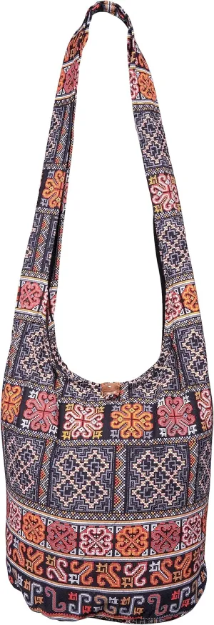 CCcollections Tie Dye Sling Shoulder Bag Cotton Crossed body bag shopping Many Printed