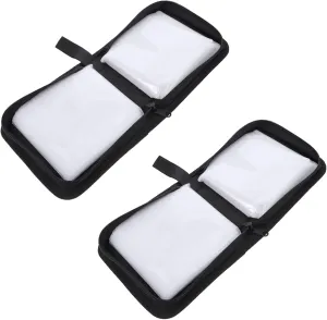 Cd Storage Case 40 Capacity Cd Holder Bag Disc Storage Bag for Home Car Travel