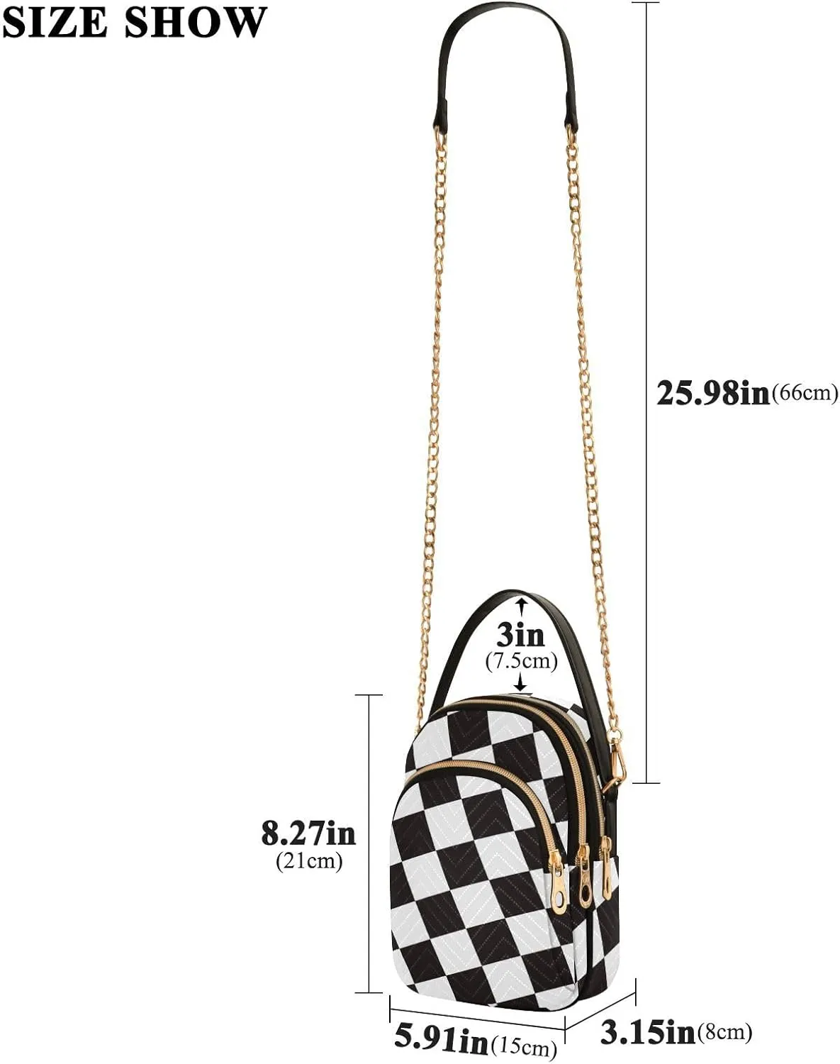 Cell Phone Purse Crossbody Handbag Durable Shoulder Bag Sturdy Travel Pouch