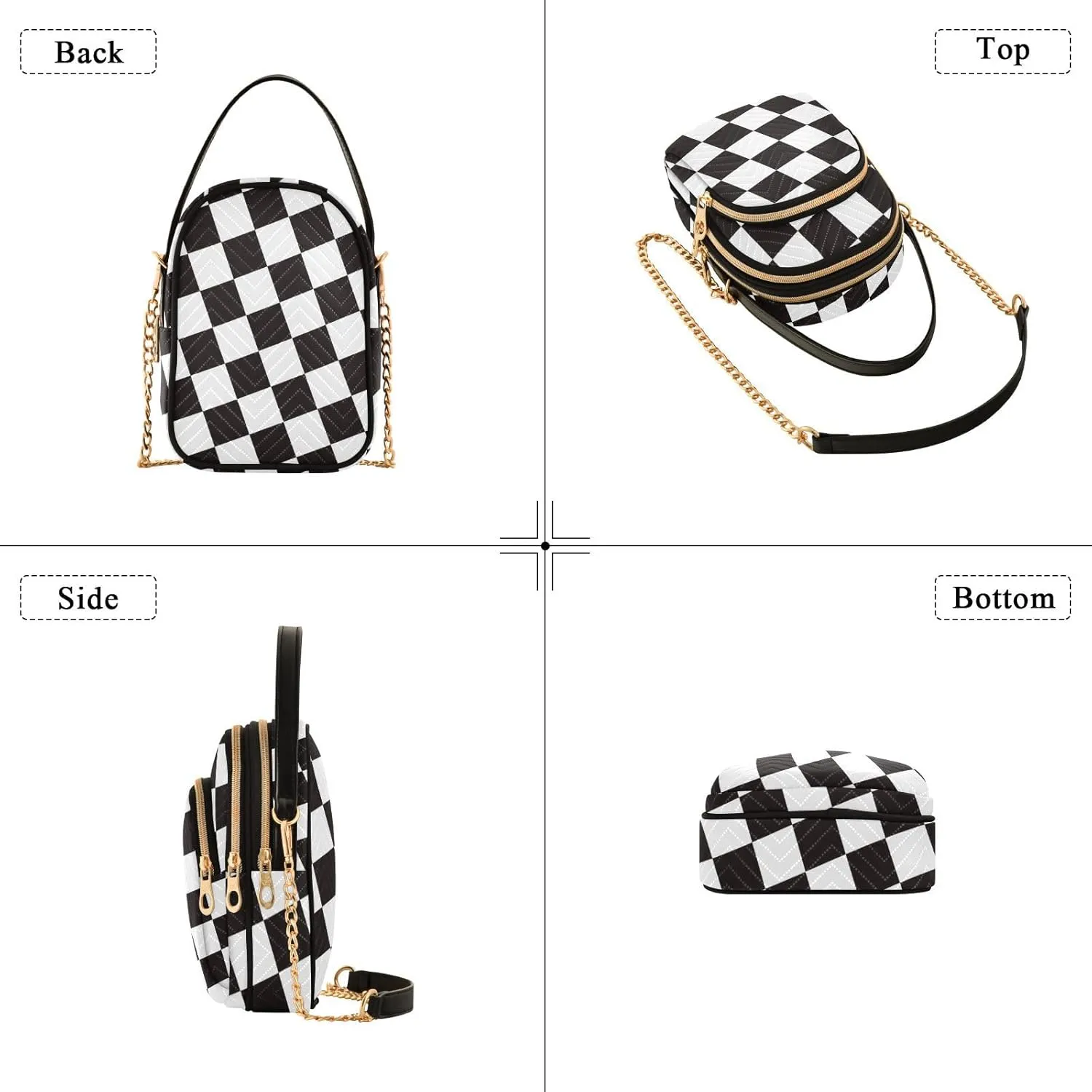 Cell Phone Purse Crossbody Handbag Durable Shoulder Bag Sturdy Travel Pouch