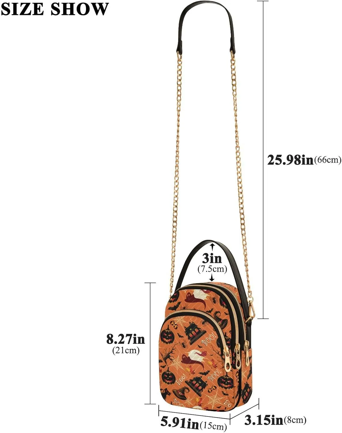Cell Phone Purse Crossbody Handbag Durable Shoulder Bag