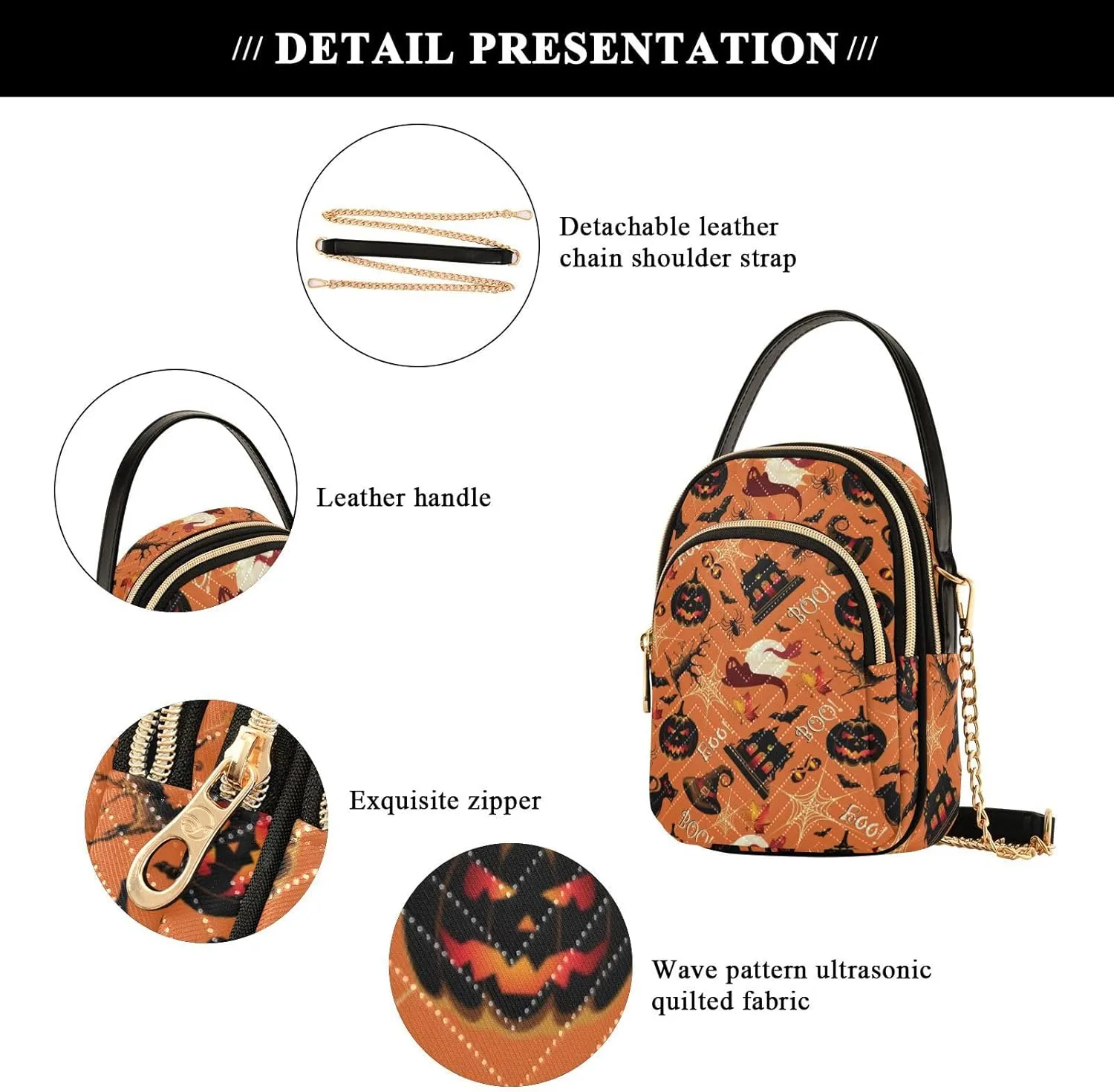 Cell Phone Purse Crossbody Handbag Durable Shoulder Bag