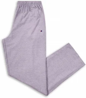 Champion Mens Big and Tall Open Bottom Lounge Pants, Lightweight Jersey Sweatpants