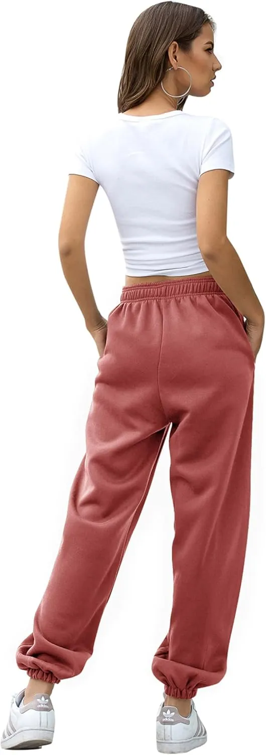 Cinch Bottom Sweatpants for Women with Pockets