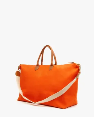 Clare V. - Weekender Canvas -Tangerine