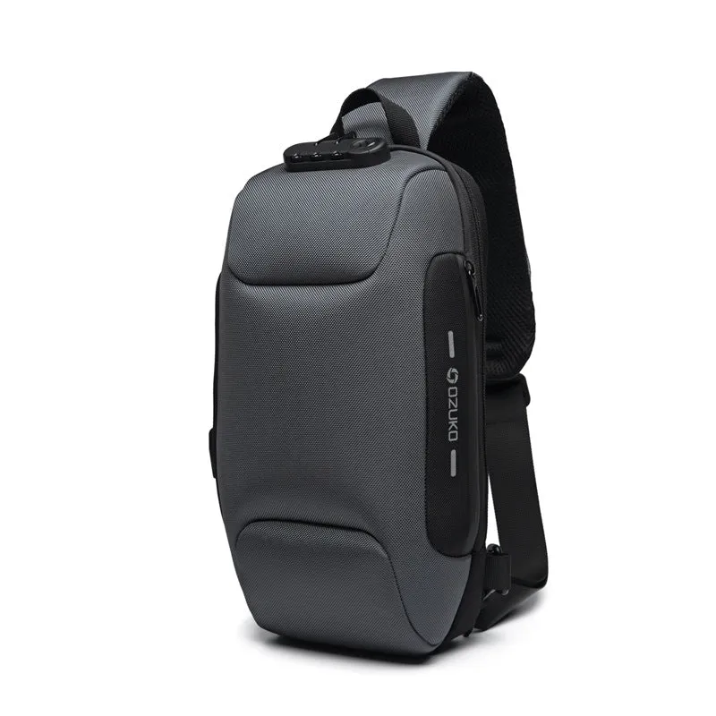 Classic Classy Men's Fashion Tactics Waterproof Men's Chest Bags
