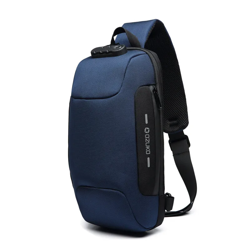 Classic Classy Men's Fashion Tactics Waterproof Men's Chest Bags