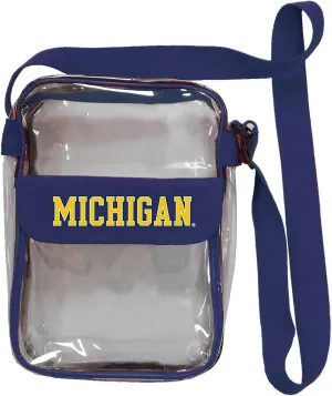 Clear Crossbody Bag (Michigan Wolverines)