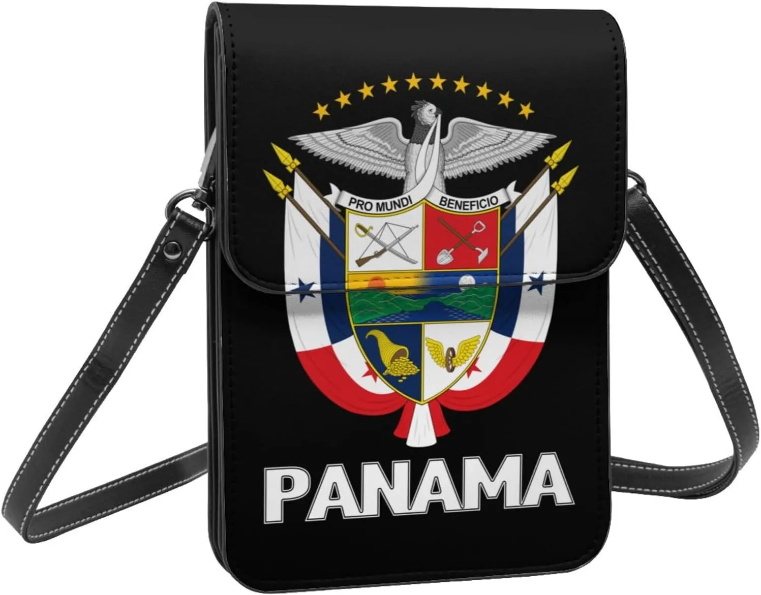 Coat of Arms of Portugal Flag Portuguese Emblem Small Crossbody Purse Cell Phone Bag for Women