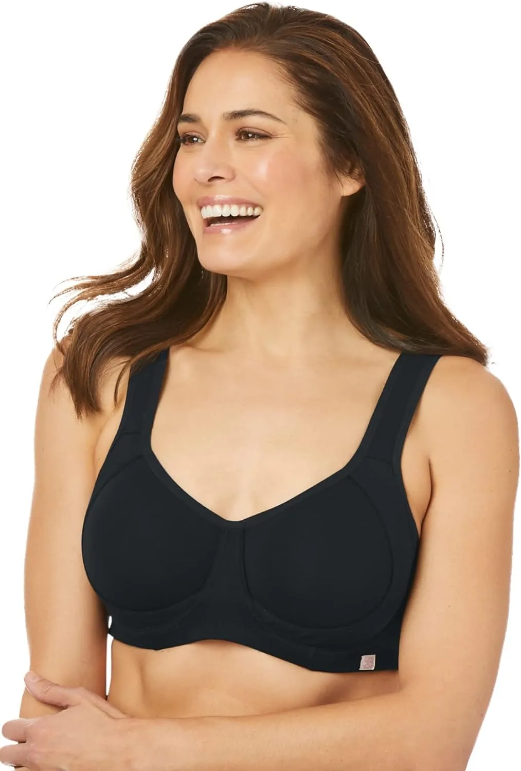 Comfort Choice Women's Plus Size Out Wire Bra