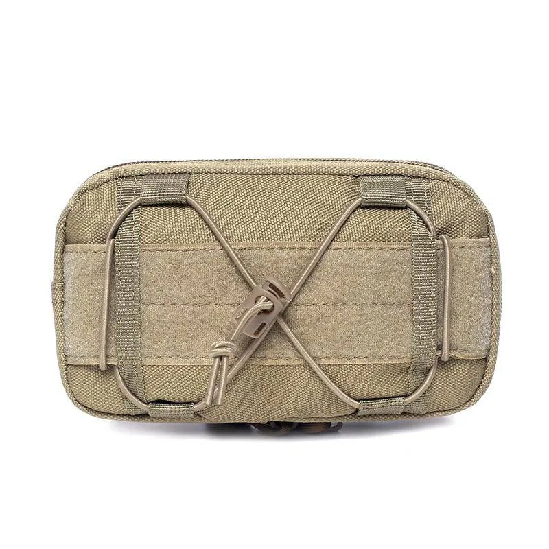 Compact EDC MOLLE Pouch for Travel, Hiking, and Camping Essentials