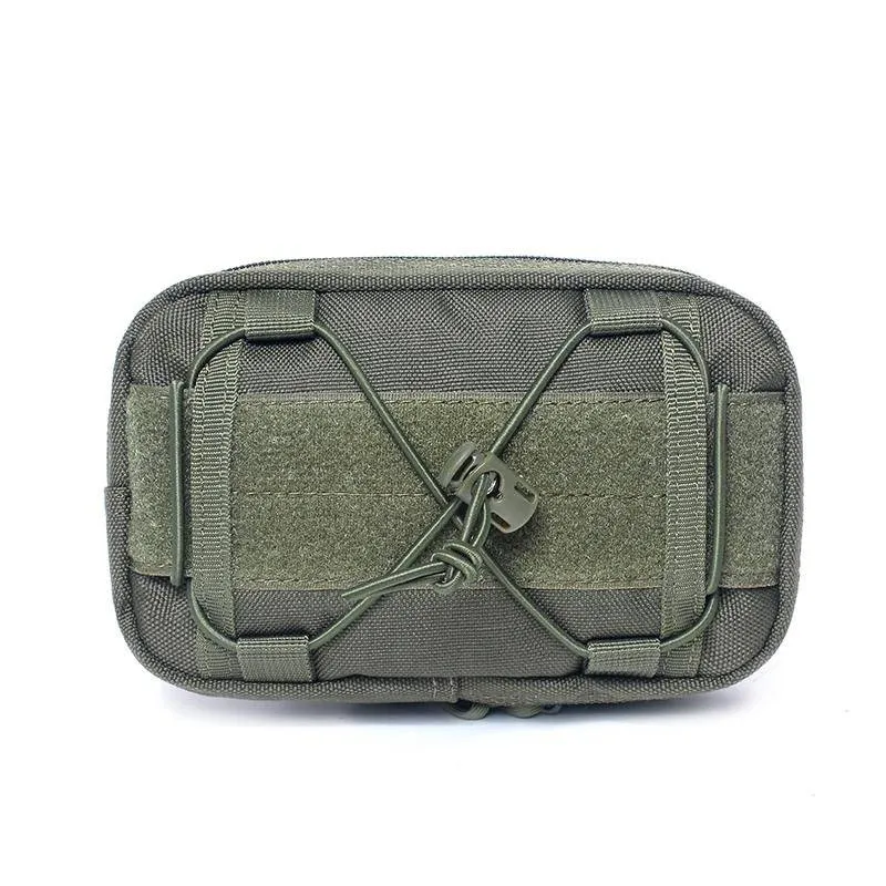 Compact EDC MOLLE Pouch for Travel, Hiking, and Camping Essentials