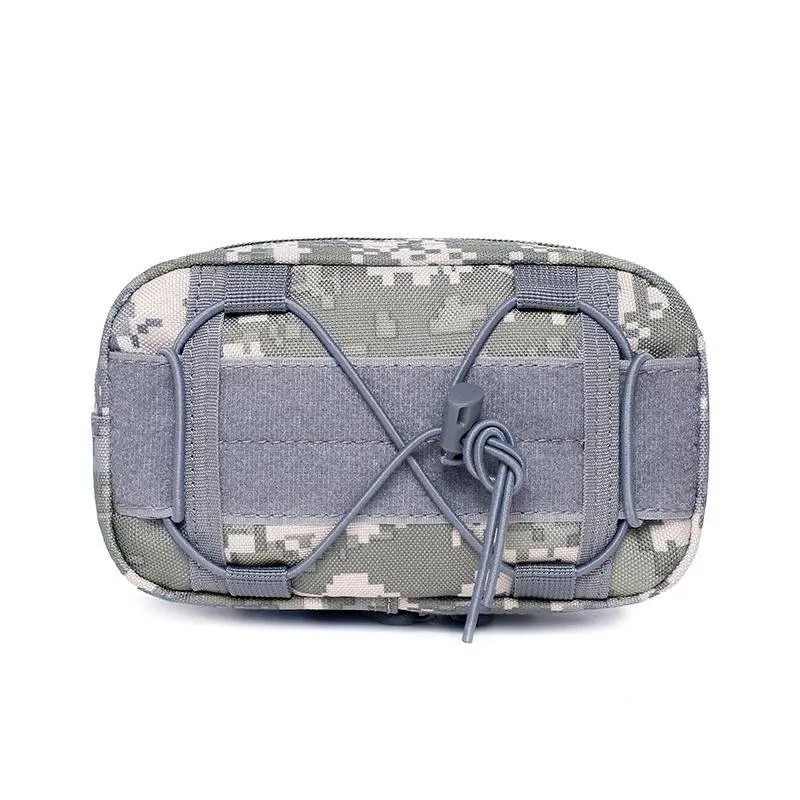 Compact EDC MOLLE Pouch for Travel, Hiking, and Camping Essentials