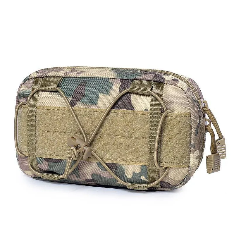 Compact EDC MOLLE Pouch for Travel, Hiking, and Camping Essentials