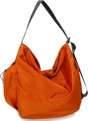 CONTAIL 18L Nylon Daily Shoulder Bag,Water-Resistant Crossbody Bag with Removable Insulated Beverage Holder