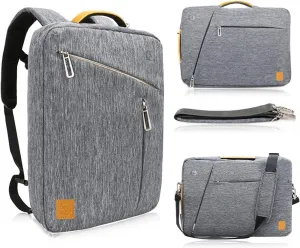 Convertible Laptop Messenger Shoulder Bag 13 14 15 15.6 16 17 17.3 Inch for Men Women