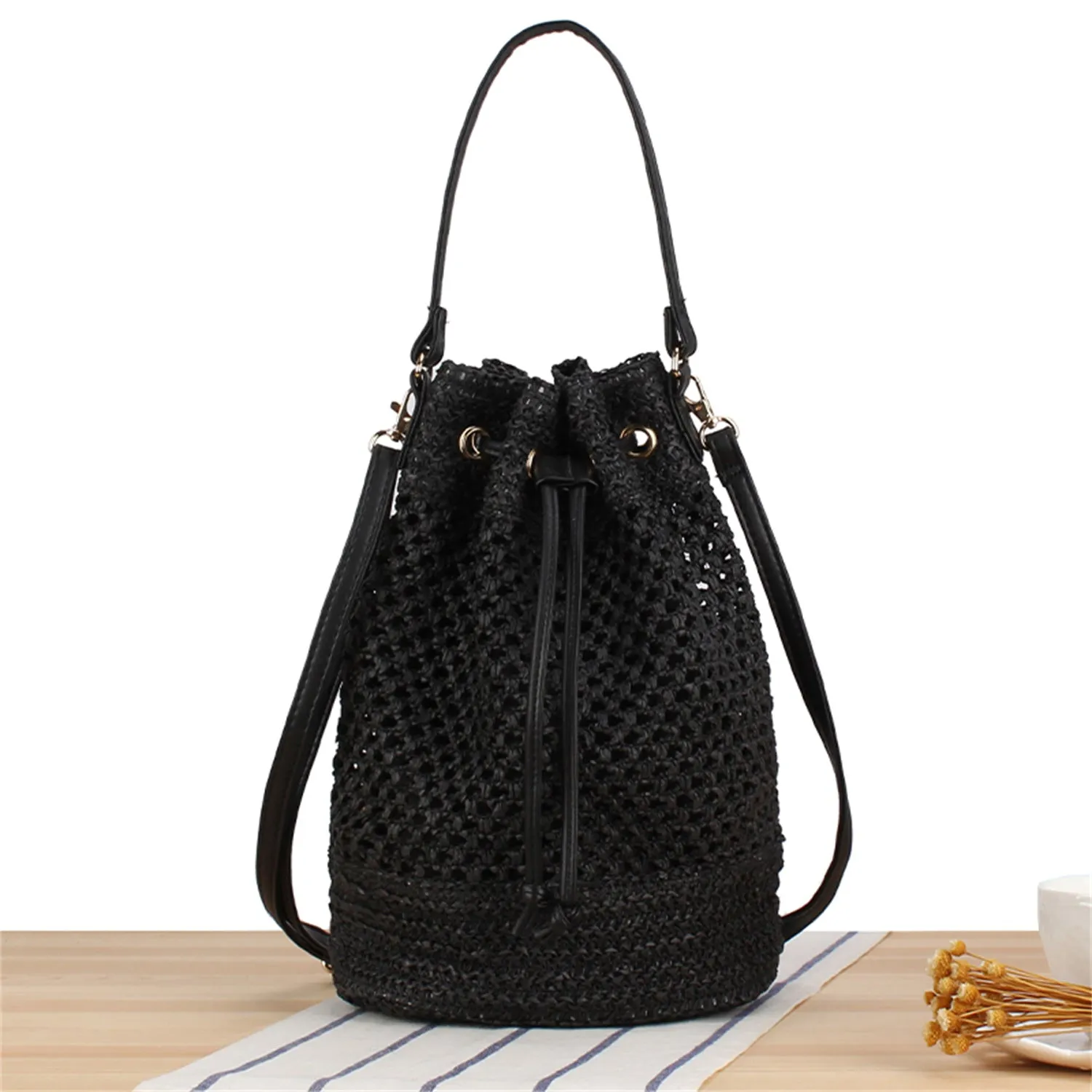 Cool Simple Fashion Straw Minority Beautiful Crossbody Bags