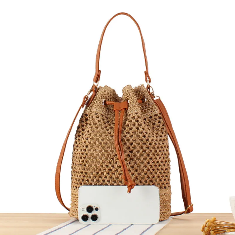Cool Simple Fashion Straw Minority Beautiful Crossbody Bags
