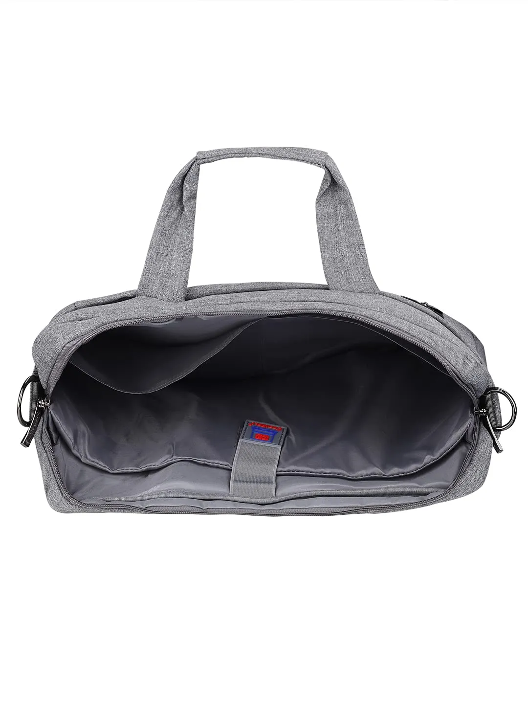 CoolBELL Laptop Messenger Bag - Lightweight, Solid Fabric | 15.6 inch | Grey