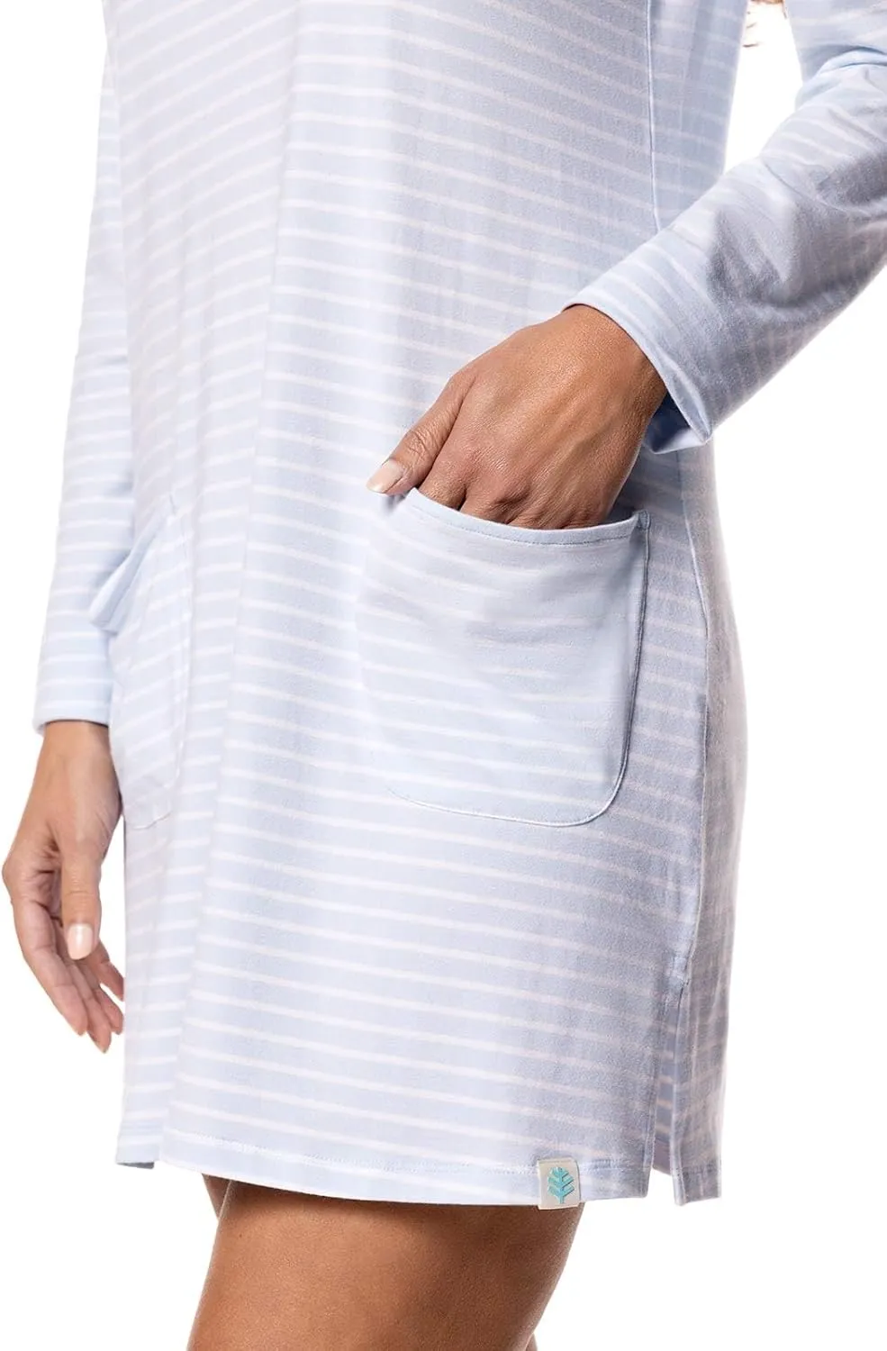Coolibar UPF 50  Women's Catalina Beach Cover-Up Dress - Sun Protective